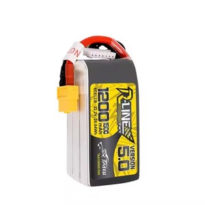 5.0 V5 1200mAh 1400mAh 22.2V 150C 6S1P LiPo Battery with XT60 Plug for <b>RC</b> FPV <b>Drone</b> CN - Product Image 1