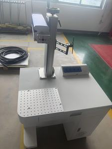 100W Optical Fiber Laser Marking <b>Machine</b> Air Cooling Carbon Stainless Steel Aluminium Plastic Acrylic Metal - Product Image 3