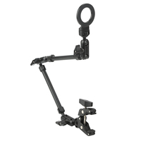 Support de téléphone et tablette pliable réglable à 360 degrés en alliage d'aluminium Manizek, magnétique, pour bureau, lit, salon, compatible iPad