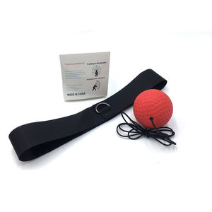 Quả Bóng Tốc Độ Bọt PU Phản Xạ Tập Thể Dục Gym Quả Bóng Đấm Bốc Có Băng Đô - Product Image 2