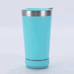 Double Wall Stainless Steel <b>Coffee</b> Mug With Custom Color and Logo Gift Bottle With Bluetooth Functionality - Product Image 3