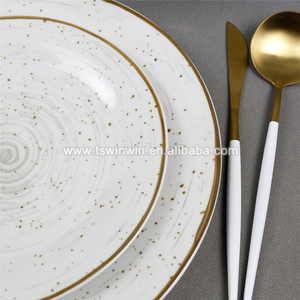 Thiết kế màu sắc 18 cái bán buôn tùy chỉnh đồ Đá Bộ đồ ăn cho sang trọng đặt bữa ăn tối - Product Image 4