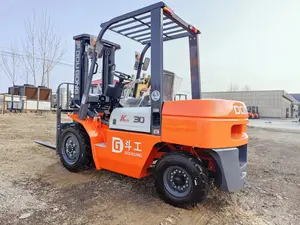 3 Ton 6 Meter Lift Electric Forklift Truck Price For Sale