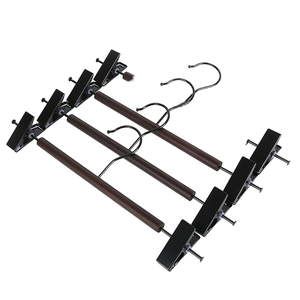 Magasin de vêtements maison multifonctionnel sans couture jupe Clip bois tissu <span class=keywords><strong>pantalon</strong></span> <span class=keywords><strong>pantalon</strong></span> <span class=keywords><strong>cintre</strong></span> pour salle de bain et salon - Product Image 1