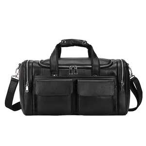 Tiding 2019 nueva llegada <span class=keywords><strong>de</strong></span> grano completo <span class=keywords><strong>de</strong></span> cuero negro Bolsa bolsa <span class=keywords><strong>de</strong></span> viaje <span class=keywords><strong>de</strong></span> <span class=keywords><strong>fin</strong></span> <span class=keywords><strong>de</strong></span> <span class=keywords><strong>semana</strong></span> para hombre - Product Image 1