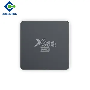 X96Q Pro定制预装应用程序Allwinner H313，4K ARM A53 Android 10.0 STB电视盒