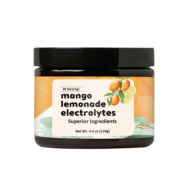 Wholesale Mango Lemonade Electrolyte Powder Sugar Free Hydration Drink Mix with Magnesium Glycinate & Potassium Chloride