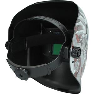 KS TOOLS - 310.0195 Casque de protection pour soudeur automatique, Design acier-CASQUES EAN 4042146829691 - Product Image 2