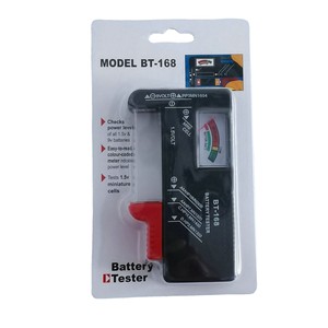 Máy Kiểm Tra Pin Máy Đo Mã Màu Pin Nút Phổ Thông Màn Hình BT168 AA/AAA/C/D/9V/1.5V Máy Kiểm Tra Vôn Chỉ Báo - Product Image 5