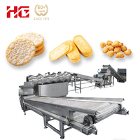 Ligne de production entièrement automatique de craquelins de riz, usine de fabrication de snacks de riz japonais Senbei, usine alimentaire clé en main