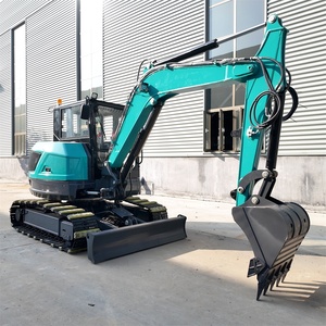 รถขุดขนาดเล็กแบบตีนตะขาบ LOGWAY รุ่นใหม่ 6.5 ตัน ขับเคลื่อนได้ทุกพื้นผิว ได้รับการรับรองมาตรฐาน CE Euro 5 รถขุดไฮดรอลิกขนาดกะทัดรัด - Product Image 4