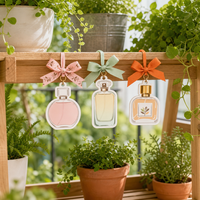 Diffuseur de parfum universel pour grille d'aération de voiture, en coton, avec parfum longue durée