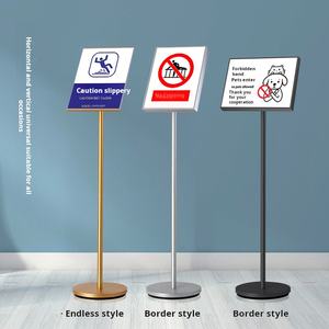 Support d'<span class=keywords><strong>affichage</strong></span> vertical pour affiche, en aluminium, personnalisé, moderne, pour l'extérieur, facile à assembler - Product Image 6