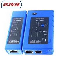Testeur de câbles réseau PoE double alimentation RJ45 RJ12 RJ11 avec lampe torche, compatible CAT3/CAT5/CAT6, certifié CE/ROHS
