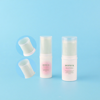 Botol Semprot Plastik PET HOPECK Silinder Kosong untuk Toner Wajah, Lotion 30ml-150ml, Dicetak Sablon, Pompa Semprot, Krim Wajah, Minyak Esensial