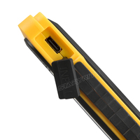 STARYNITE 10w 800 Lumens lampe de travail Portable à énergie solaire Led Cob avec batterie externe et lumière rouge