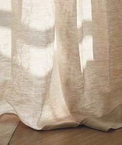 Biancheria di lusso Sheer <span class=keywords><strong>Tende</strong></span> In Tessuto 100% Naturale <span class=keywords><strong>Rosa</strong></span> Lavato Tessuti di Lino <span class=keywords><strong>Tende</strong></span> di Voile - Product Image 3