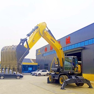 Excavadora de alta calidad sobre ruedas 18Ton 20T 21Ton 215 tipo excavadora de ruedas con CE a la venta en Rusia - Product Image 3