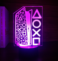 Game Light Gaming Room Lamp 3D Light para Xbox/PS Gaming