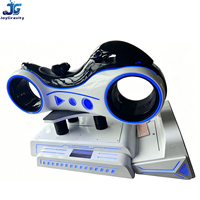 Simulateur de course de moto VR 9D, machine de jeu de moto VR dynamique, équipement de jeu VR pour parc d'attractions, à vendre