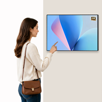 Pantalla Táctil LCD de Marco Delgado OEM, Montada en la Pared, con Sistema Android, para Señalización Digital en Restaurantes y Negocios de Autoservicio
