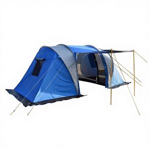 Carpa de Doble Capa con Estructura de Túnel para las Cuatro Estaciones, Montaje Rápido Automático, Portátil, Dos Habitaciones, Poliéster 210T con Revestimiento Plateado - Product Image 5