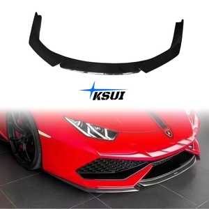 Labbro paraurti anteriore in fibra di carbonio stile V per Huracan LP610/LP580 nuova KSUI di alta qualità Retrofit/Body Kit di aggiornamento - Product Image 1