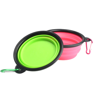 HILIM Vaisselle en silicone pliable portable pour chien, support de bol à usage extérieur de petite taille pour animaux de compagnie, source d'alimentation de charge - Product Image 3