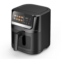 Friteuse à air intelligente Aifa 5L, fonctions numériques, four à air chaud en forme de tambour, écran tactile LED, contrôle de la cuisson, friteuse profonde