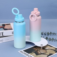 Produit Tendance 2025, Meilleure Vente : Bouteille Isotherme en Acier Inoxydable 32oz avec Couvercle Magnétique pour Sport et Course, Compatible Magsafe, Cadeau d'Affaires