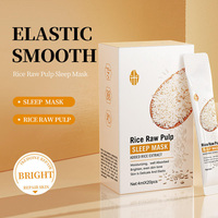 Masque facial compressé à l'acide hyaluronique de riz en gros - Hydratant pour les peaux sèches et mixtes Produit de beauté de haute qualité