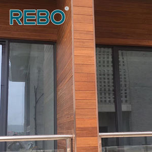 Pannelli di rivestimento esterno impermeabile dell'edificio con <span class=keywords><strong>Texture</strong></span> di bambù carbonizzato - Product Image 1