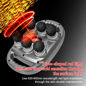 Masajeador de espalda de tejido profundo Masajeador muscular eléctrico profesional Shiatsu Cuello y espalda Pistola de masaje de hombros - Product Image 5