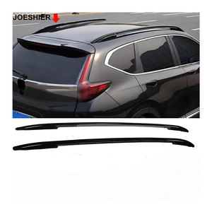For 2017-2022 Honda CRV Quality Roof Rack SUV Black Silver Aluminum Alloy Rail Car Luggage Carrier <b>Off</b>-Road Roof Rack - Product Image 1