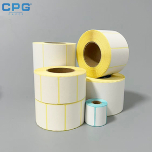 Bulk Order 38x25mm Glossy Thermal Label <b>Paper</b> <b>Roll</b> Self-Adhesive Field Service Invoice Work Order Identification Thermal Label - Product Image 1