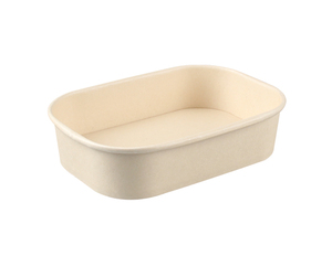 Récipient de bol en papier à emporter écologique 750ml 1000ml à grand affichage bols en papier kraft jetables - Product Image 1