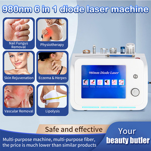 Machine à laser diode 980 nm 6 en 1 pour l'élimination vasculaire, la suppression des mycoses des ongles, le rajeunissement cutané, la physiothérapie et le traitement de l'eczéma - Product Image 6