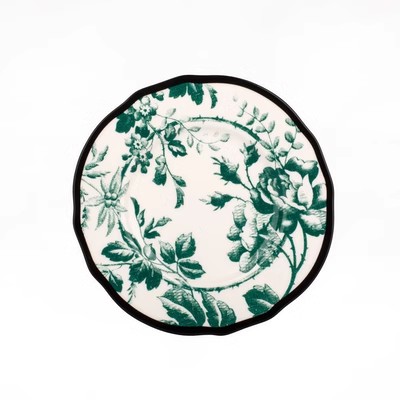 assiette verte 17cm