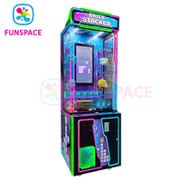 Funspace Factory Vente en gros Machine de jeu d'arcade à monnayeur de compétences de type empileur de briques pour centre de jeux