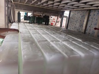 Machine de fabrication de glace, PLC entièrement automatique et à contrôle d'écran tactile, bloc de refroidissement direct, w