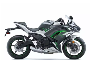 Moto sportive Kawasaki <span class=keywords><strong>Ninja</strong></span> <span class=keywords><strong>650</strong></span> ABS Pearl Robotic White/Metallic Carbon Gra, modèle 2025, prête à rouler, en vente. - Product Image 4
