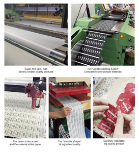 Étiquettes en tissu personnalisées avec conception gratuite, impression de <span class=keywords><strong>logo</strong></span>, étiquette en satin pour vêtements, étiquette tissée, conception de <span class=keywords><strong>logo</strong></span> - Product Image 6