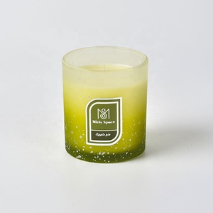 Frasco de cristal de Color degradado de fragancia de alta calidad, regalo de puerta de vela de boda para Vela, cera de soja para regalo - Product Image 6