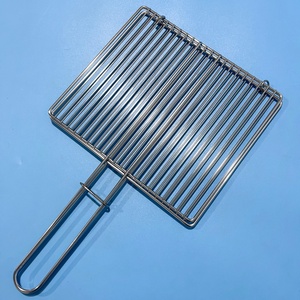 Rejilla de Acero Inoxidable 304 para Asar en Interiores y Exteriores, Malla Soldada Personalizada, Ajustable y Reutilizable - Product Image 1