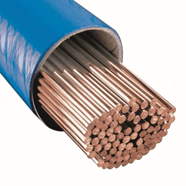 Supplier Factory Copper Alloy Welding Rod Weld Electrode 2.5Mm AWS ECuSi-B ECuSn-B ECuAl-A2  Welding Consumables