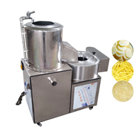 Machine automatique de découpe, lavage et pelage de pommes de terre, machine à trancher les chips de pommes de terre pour restaurant