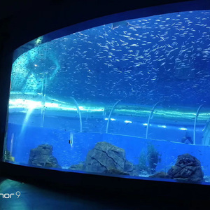 Fabrieksgemaakte, nieuwe stijl, onregelmatige, milieuvriendelijke, transparante, cilindrische, grote <span class=keywords><strong>aquarium</strong></span> van acrylplastic - Product Image 6