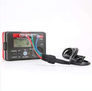เครื่องทดสอบ RCD (ELCB) ดิจิตอล UNI-T UT582+ พร้อมระบบ AUTO RAMP สำหรับวัดวงจรรั่วไหล พร้อมเสียงเตือนการใช้งานผิดพลาด L71 - Product Image 5