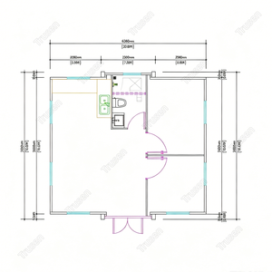 <span class=keywords><strong>Usine</strong></span> de <span class=keywords><strong>fabrication</strong></span> de maisons préfabriquées : Maison conteneur pliable confortable à double aile, mobilée et prête à l'emploi, à vendre - Product Image 2