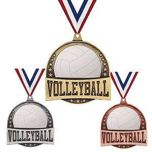 Medallas de Oro deportivas de voleibol, souvenirs de china del Sur - Product Image 1